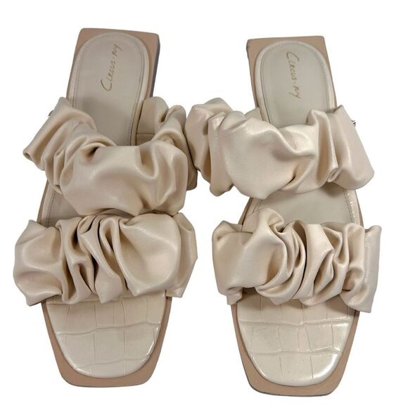 CIRCUS by Sam Edelman Women's Iggy Ruched Slide Sandals - Picture 9 of 9